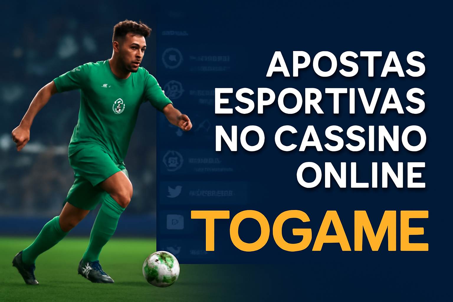 Aposte em apostas esportivas no cassino online TOGAME